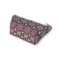 World's Fair Accessory Pouch w T-bottom in Purple